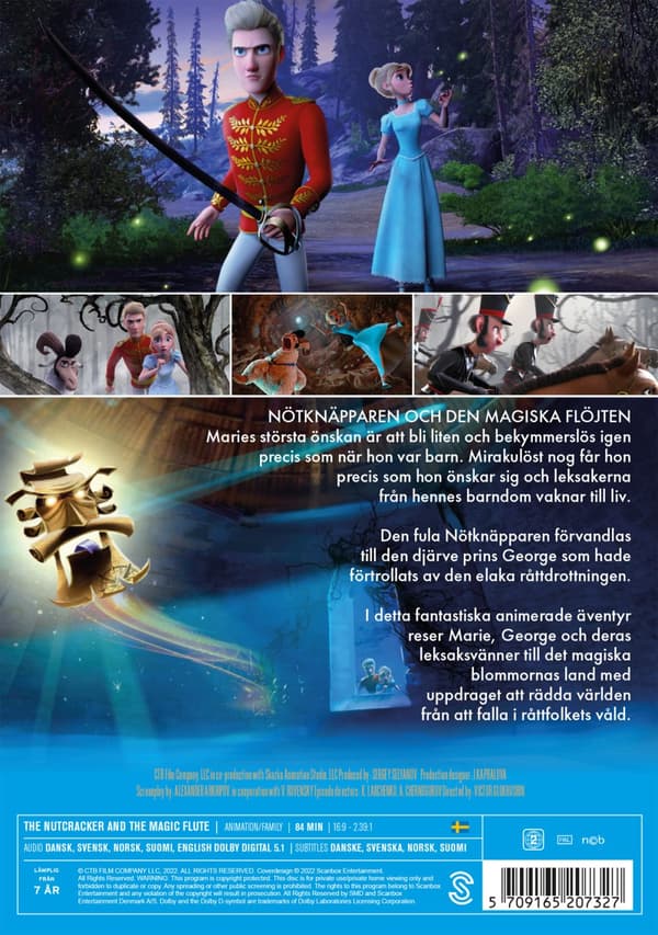 Nötknäpparen och den magiska flöjten (DVD)