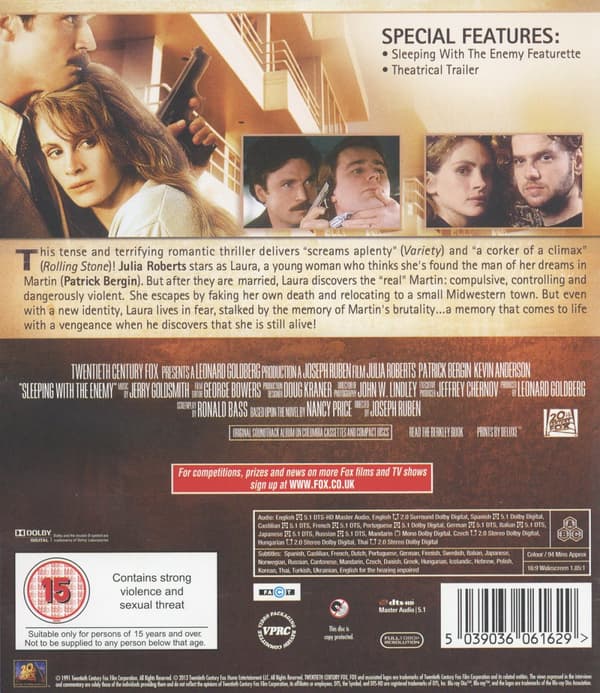 Sova med fienden (Blu-ray)