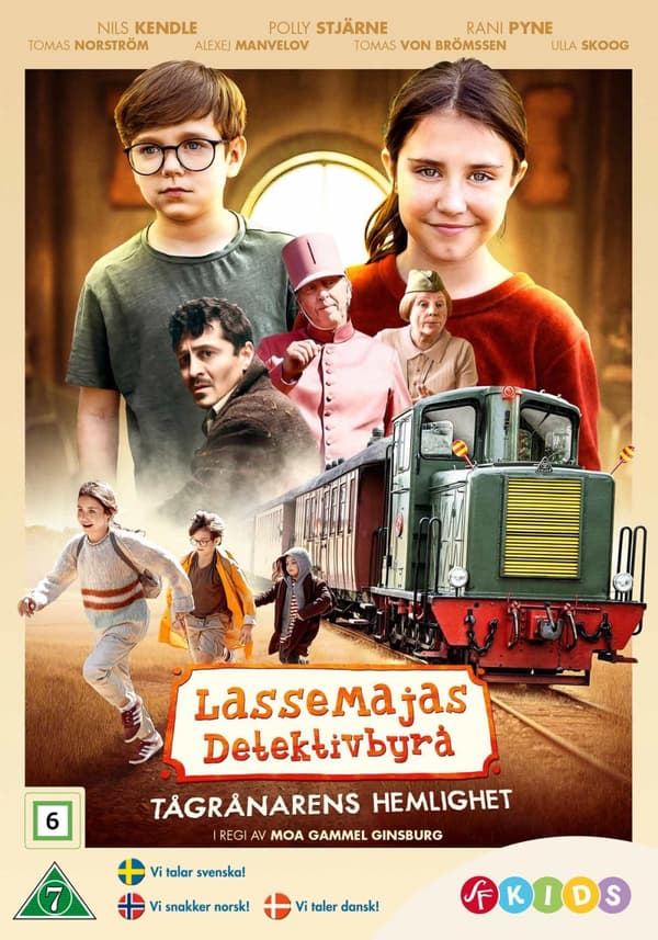 LasseMajas detektivbyrå: Tågrånarens hemlighet (DVD)