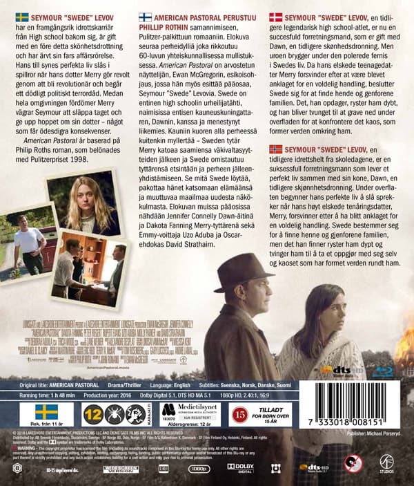 American pastoral (Blu-ray)