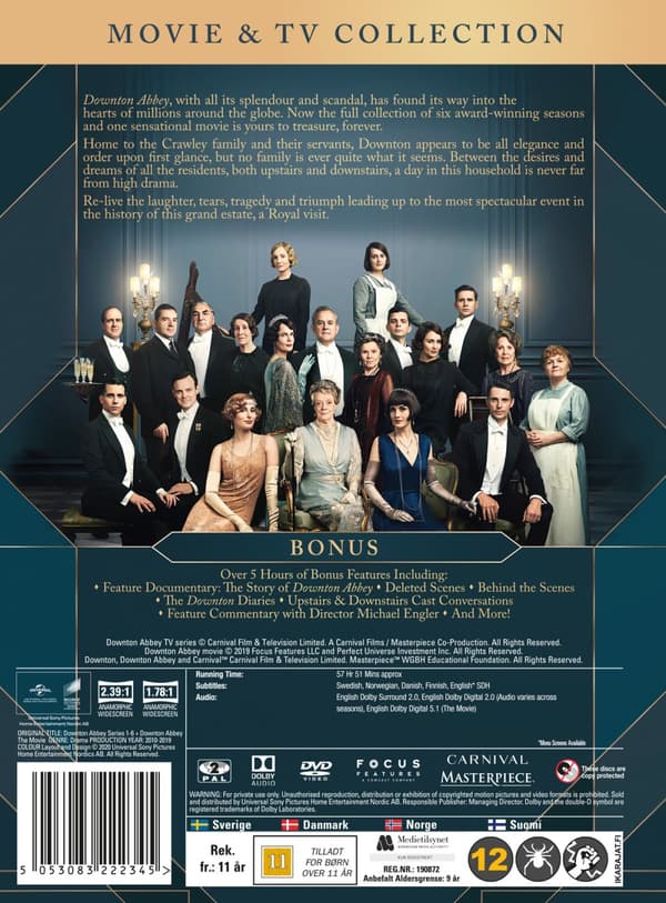 Downton Abbey / The collector's edition (27 DVD)