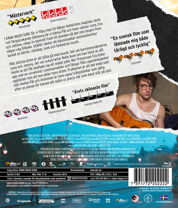 Känn ingen sorg (Blu-ray)