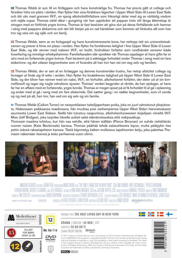 Only living boy in New York (DVD)