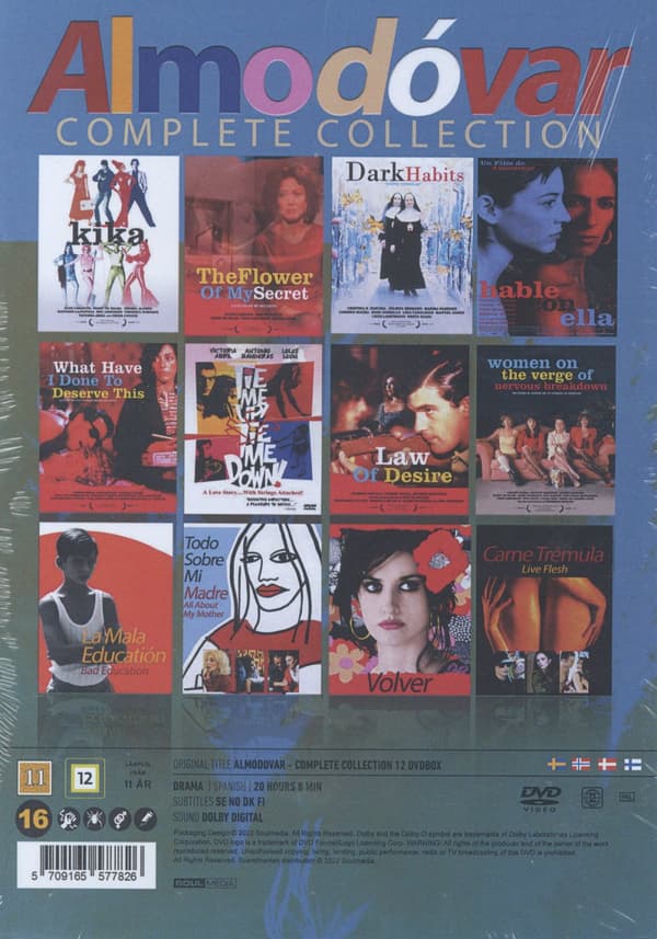 Pedro Almodóvar - Complete Collection (12 DVD)