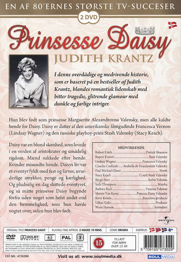 Princess Daisy - Miniserien (1983) (2 DVD)