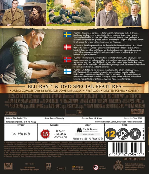 Tolkien (Blu-ray)