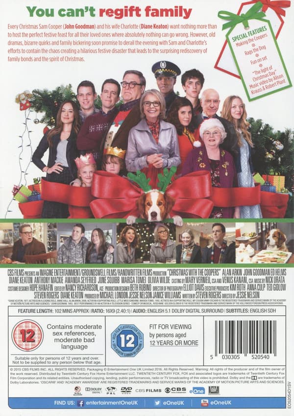 Christmas With the Coopers (Ej svensk text) (DVD)