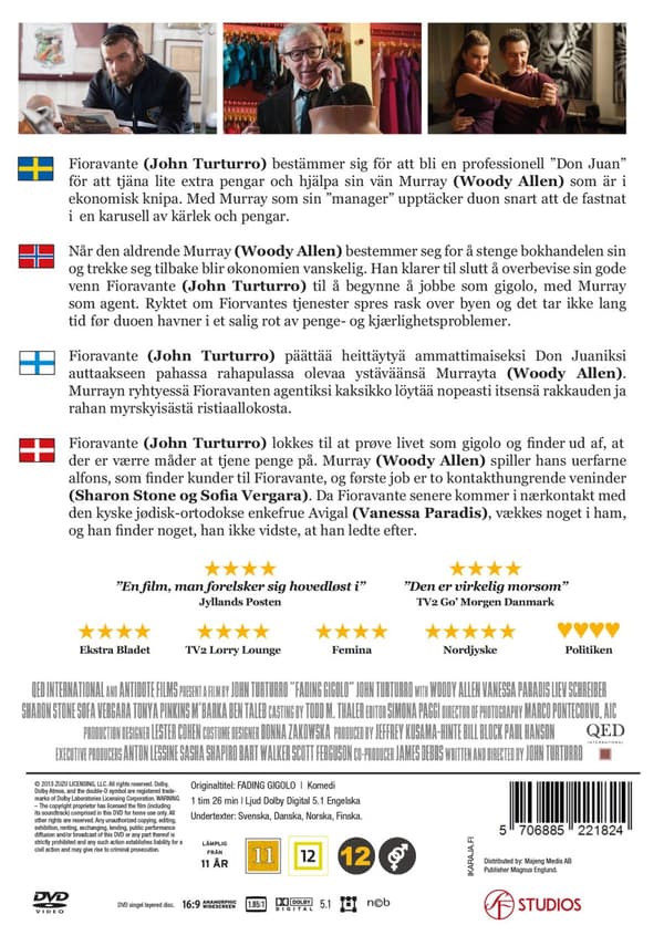 Fading Gigolo (DVD)