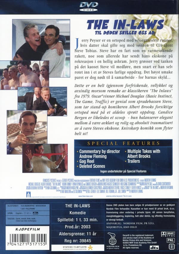 In-laws (Norskt omslag/Sv text) (DVD)