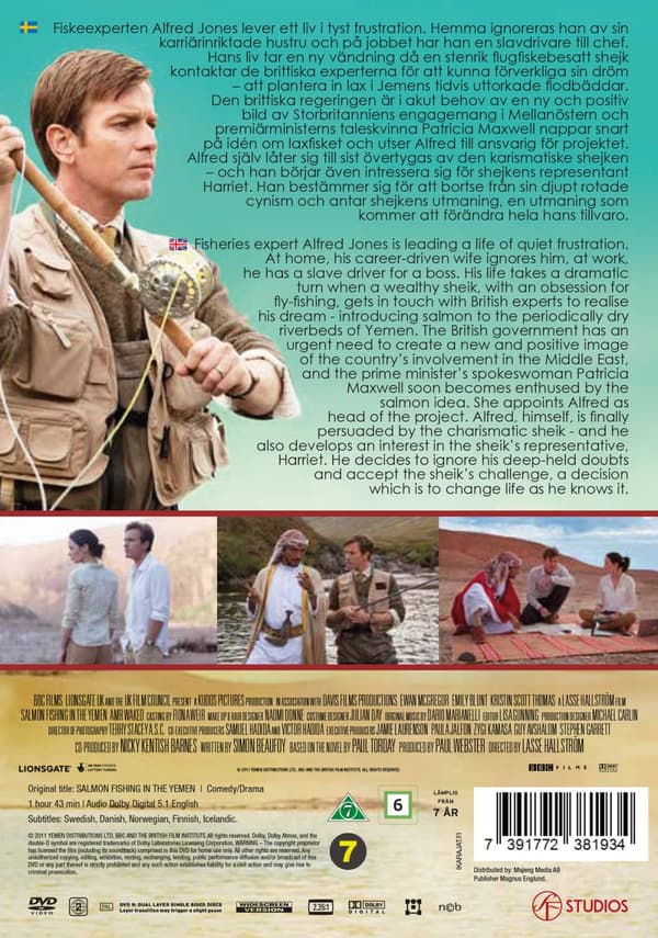 Laxfiske i Jemen (DVD)