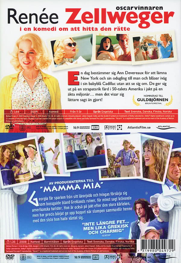 Min stora feta grekiska semester + My one and... (2 DVD)