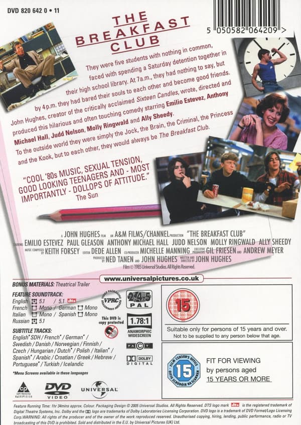 The Breakfast Club (DVD)