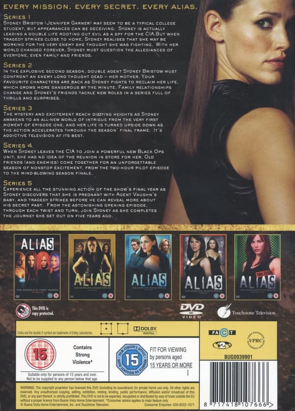Alias / Complete series (30 DVD)