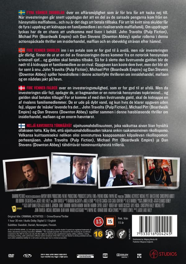 Criminal activities (DVD)