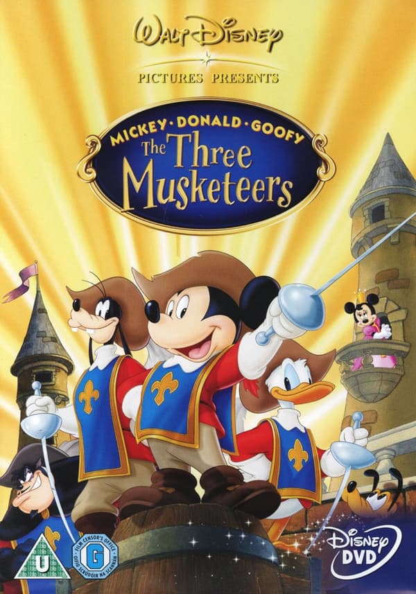 De tre Musketörerna (Ej svensk text) (DVD)