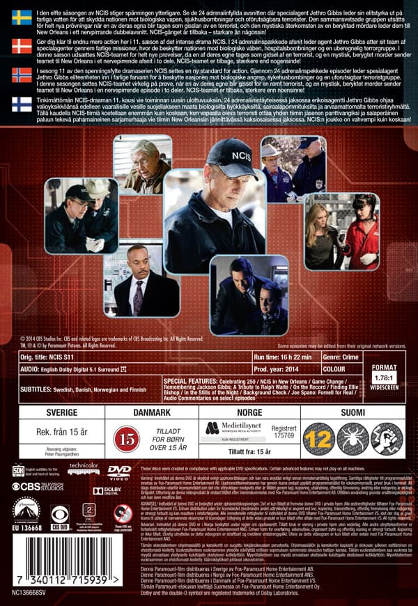 NCIS / Säsong 11 (6 DVD)