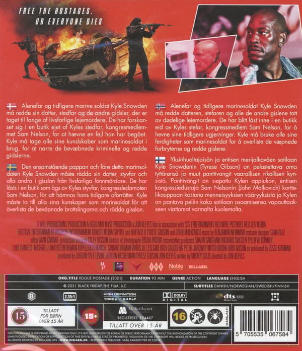 Rogue hostage (Blu-ray)