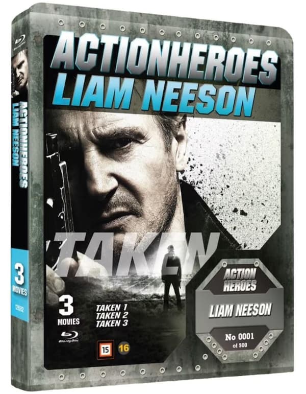 Taken Trilogy  / Steelbook (3 Blu-ray)
