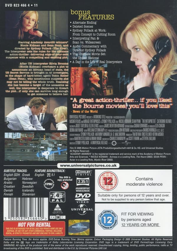 Tolken (DVD)