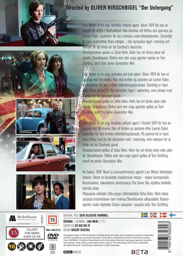 Berlin: Under Samma Himmel - Miniserien (3 DVD)