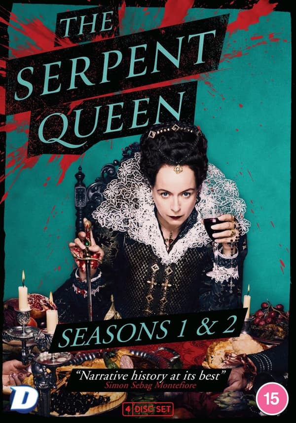 The Serpent Queen: Säsong 1-2 (Ej svensk text) (4 DVD)