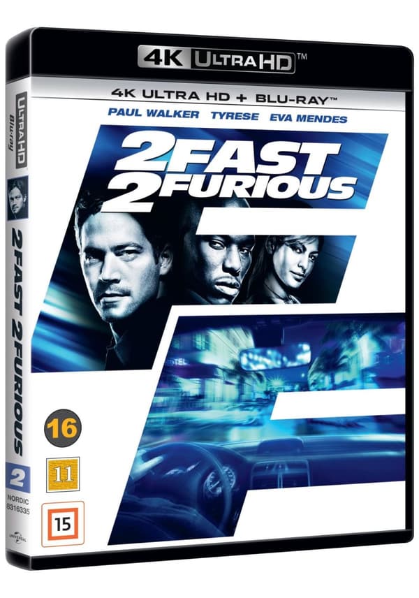 2 fast 2 furious (4K Ultra HD + Blu-ray)