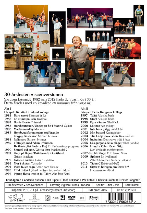 Galenskaparna After Shave - 30-årsfesten / Scen (DVD)