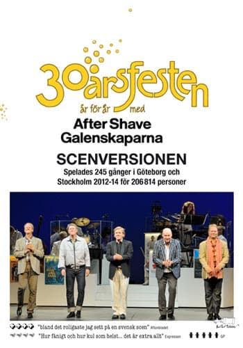 Galenskaparna After Shave - 30-årsfesten / Scen (DVD)