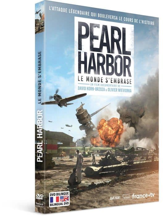 Dokumentär DVD Frankrike tv-distribution Pearl Harbor, världen brinner DVD