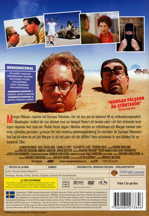 Morgan Pålsson - Världsreporter (DVD)
