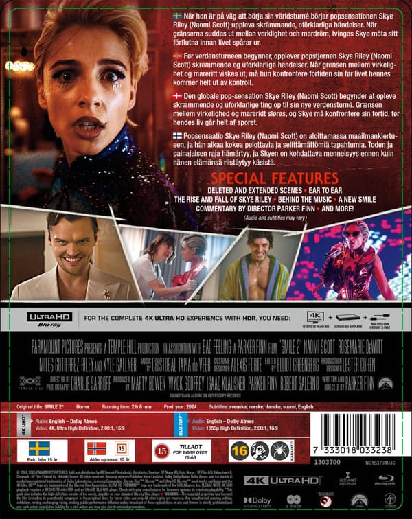 Smile 2 - Ltd Steelbook (4K Ultra HD + Blu-ray)