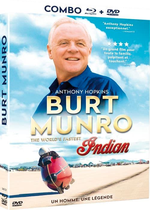 Dvd-film Esc-utgåvor Burt Munro - Världens snabbaste indiska kombo Blu-ray DVD