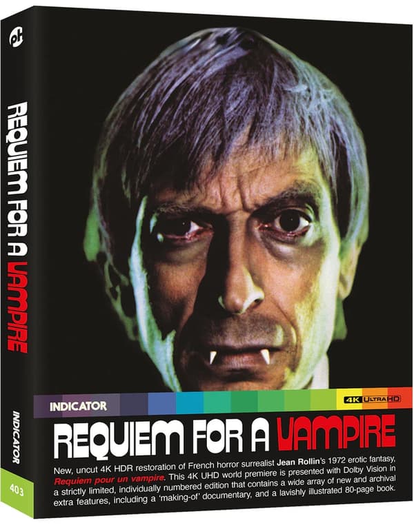 Requiem for a Vampire / Ltd.Ed. (Ej svensk text) (4K Ultra HD + Bok)