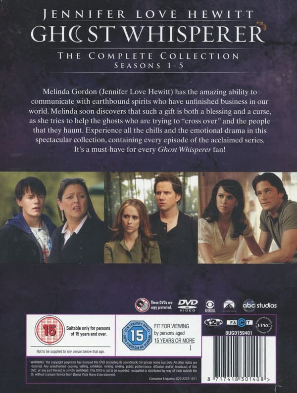 Ghost Whisperer: Hela serien (29 DVD)