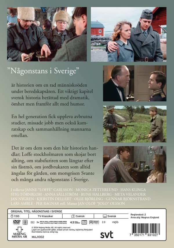 Någonstans i Sverige / Nyutgåva (3 DVD)