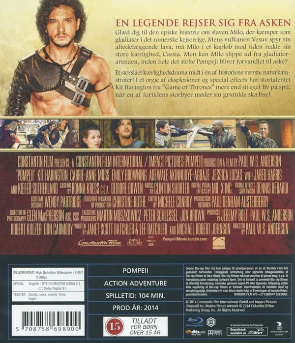 Pompeii (Blu-ray)