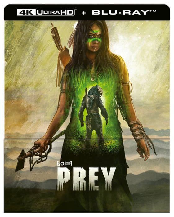 Blu-ray-film Importera Prey Steelbook Blu-ray 4K Ultra HD