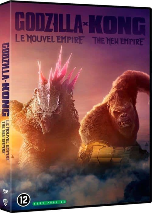 DVD-film Godzilla x Kong: The New Empire DVD
