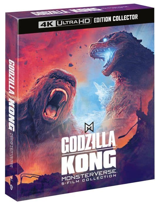 Blu-ray film MonsterVerse 5-films Blu-ray box set 4K Ultra HD