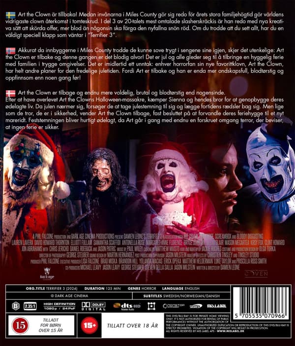 Terrifier 3 (Blu-ray)
