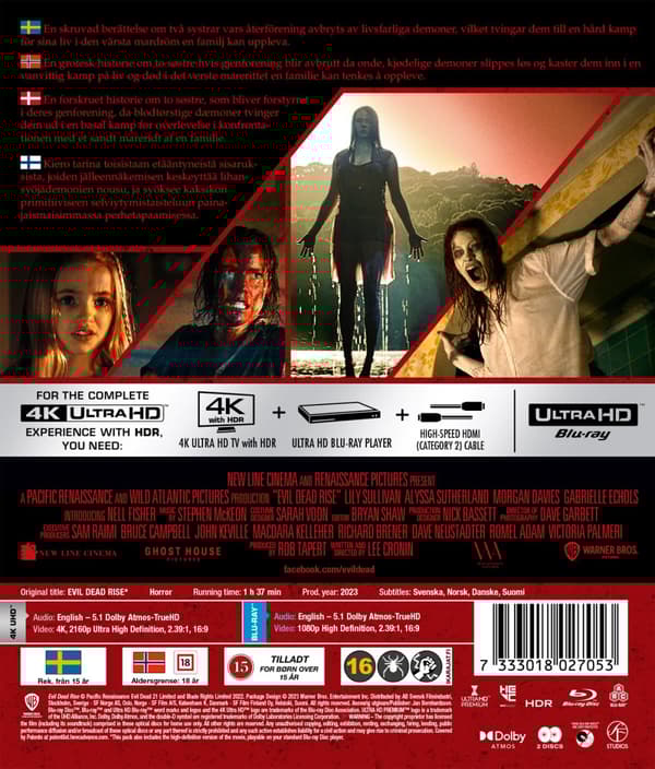 Evil Dead Rise (4K Ultra HD + Blu-ray)