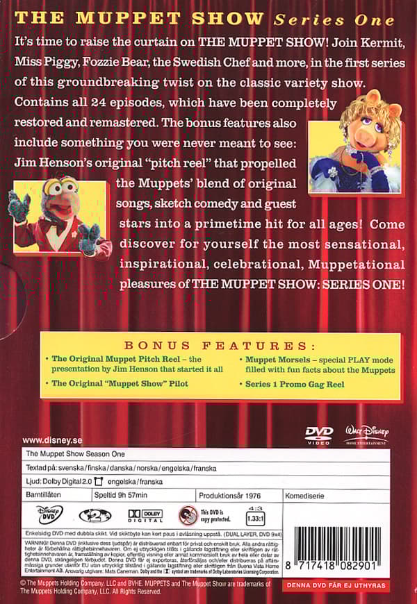 Mupparna säsong 1 (4 DVD)