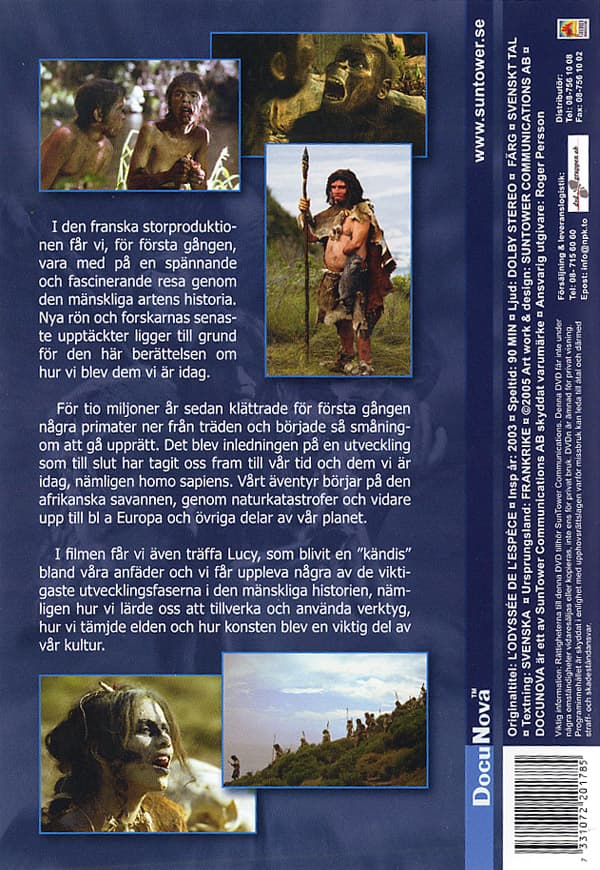 Människans historia (DVD)