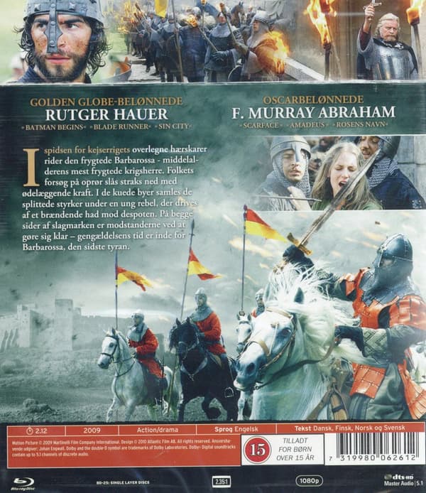 Barbarossa / The King (Dansk utgåva) (Blu-ray)