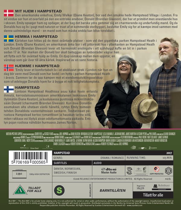 Hemma i Hampstead (Blu-ray)