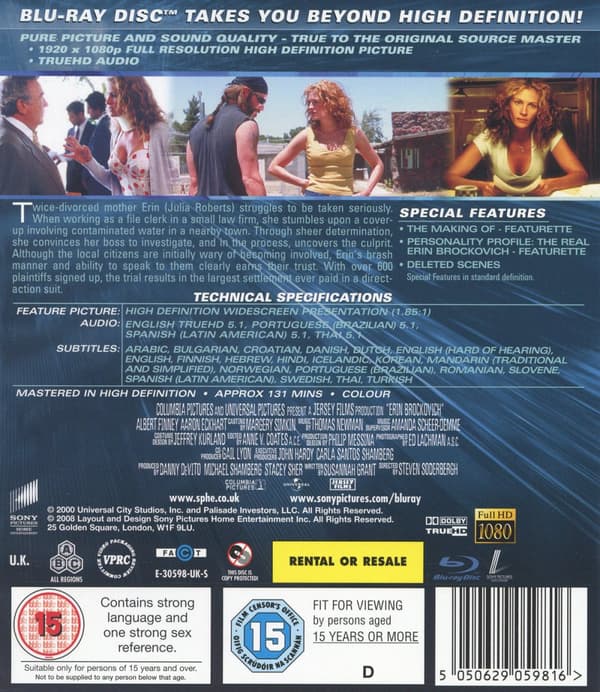 Erin Brokovich (Blu-ray)