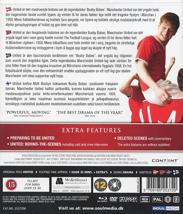 United - The legend of the Busby Babes (Blu-ray)