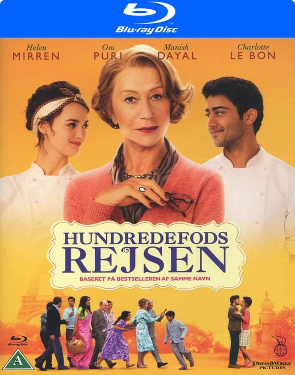 100 steg från Bombay till Paris (Blu-ray)