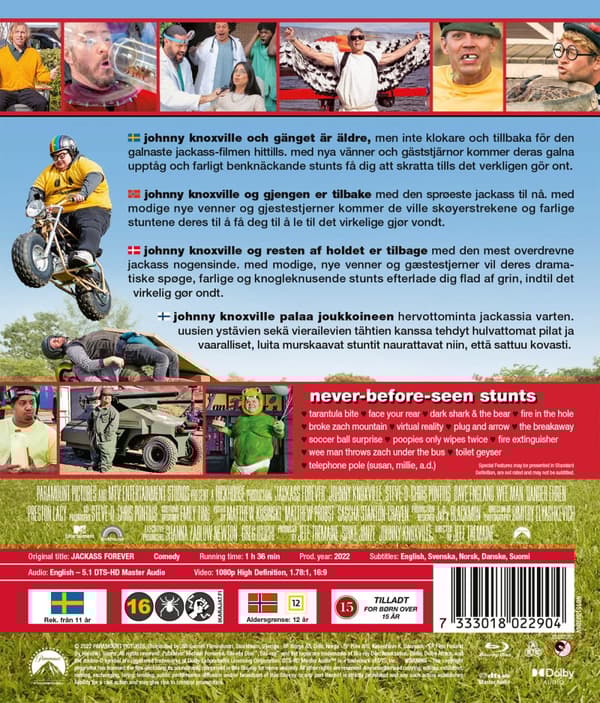 Jackass forever (Blu-ray)