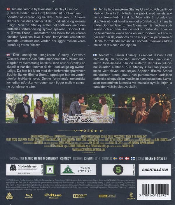 Magic in the moonlight (Blu-ray)